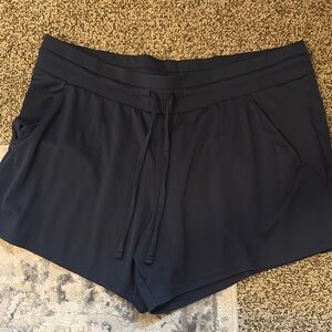 All in Motion Blue Athletic Shorts Elastic Waist